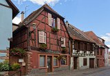 Colorful Buildings, Bergheim, Alsace, France