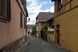 Quiet Street, Bergheim, Alsace, France
