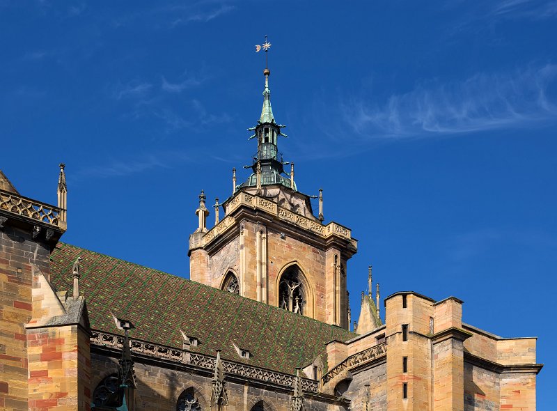 Tower of Saint Martin Church, Colmar, Alsace, France | Colmar Old Town - Alsace, France (IMG_2527.jpg)