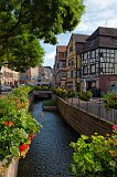Water Canal, Colmar, Alsace, France