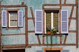 Windows, Colmar, Alsace, France