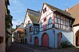 Narrow Street, Colmar, Alsace, France