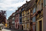 Colorful Half-Timbered Houses, Colmar, Alsace, France