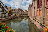Boat on the Canal, Colmar, Alsace, France