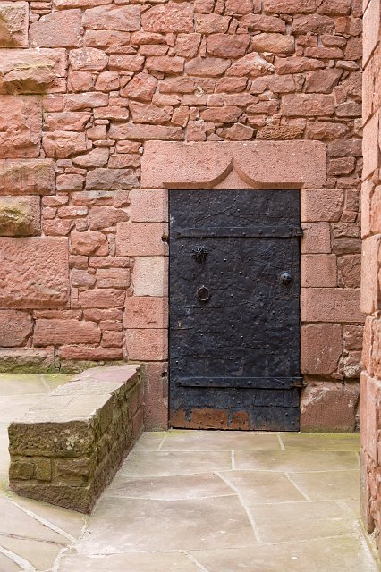 Old Metallic Door, Haut-Koenigsbourg Castle, Orschwiller, Alsace, France | Haut-Koenigsbourg Castle - Alsace, France (IMG_3000.jpg)