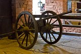 Cannon on the Great Bastion, Haut-Koenigsbourg Castle, Orschwiller, Alsace, France