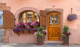 Door and Window, Ribeauvillé, Alsace, France