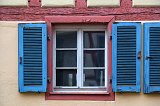 Colorful Window, Gengenbach, Baden-Württemberg, Germany