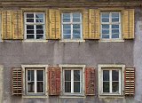 Old Windows, Gengenbach, Baden-Württemberg, Germany
