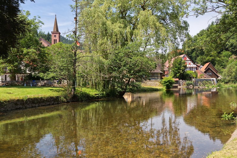 The Kinzig River, Schiltach, Baden-Württemberg, Germany | Schiltach - Baden-Württemberg, Germany (IMG_5983.jpg)