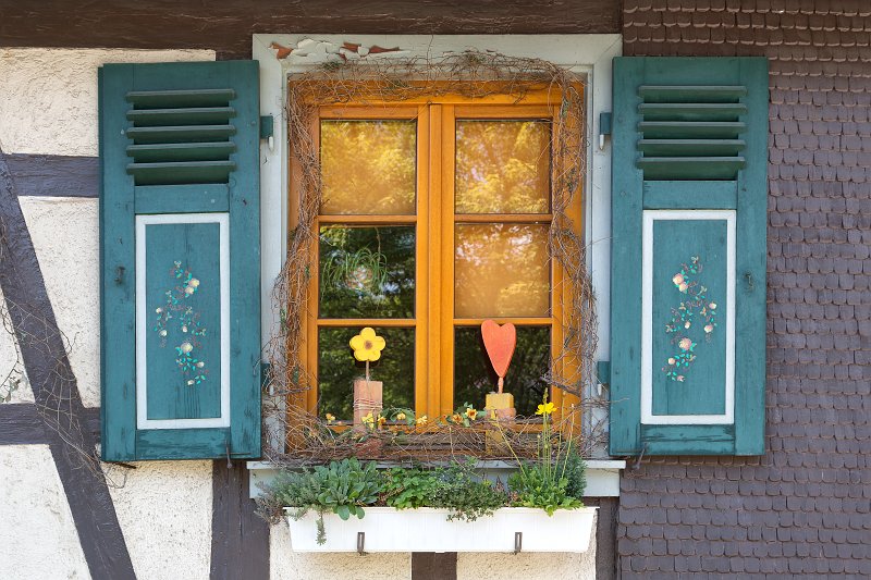 Decorated Window, Schiltach, Baden-Württemberg, Germany | Schiltach - Baden-Württemberg, Germany (IMG_6007.jpg)