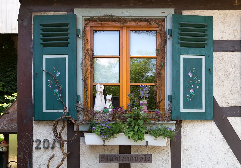Decorated Window, Schiltach, Baden-Württemberg, Germany | Schiltach - Baden-Württemberg, Germany (IMG_6009.jpg)
