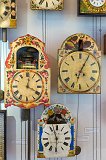 Cuckoo Clocks on display, Black Forest Museum, Triberg im Schwarzwald, Germany