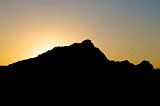 Sunset over Jawai Bandh Leopard Conservation Reserve