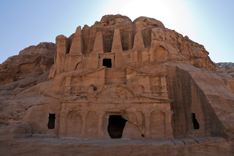 Petra - Obelisk Tomb and Bab Al-Siq Triclinium | Jordan - Petra (IMG_7700.jpg)