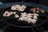 Chicken Cooking on Volcanic Grill, Timanfaya National Park, Lanzarote 