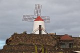 Windmill at Jardín de Cactus (Cactus Garden), Guatiza, Lanzarote