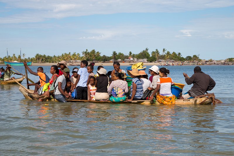 Overloaded and Crowded Taxi Boat, Morondava River, Madagascar | Madagascar - West (IMG_7078.jpg)