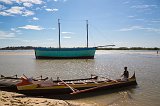 Sakalava Boat, Morondava River, Madagascar
