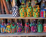 Figurines of Herero Women in their Traditional Dress, Namibia