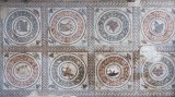 mosaic floor in Villa Romana del Casale