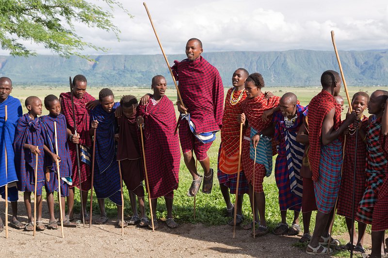 Traditional Jumping Dance, Manyara Maasai Village, Tanzania | Manyara Massai Village, Tanzania (IMG_8360.jpg)