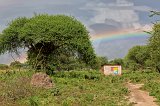 Rainbow over Tarangire National Park, Tanzania