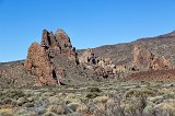 La Catedral (the Cathedral) rock formation, Teide National Park, Tenerife