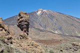 Roque Cinchado and Mount Teide, Teide National Park, Tenerife