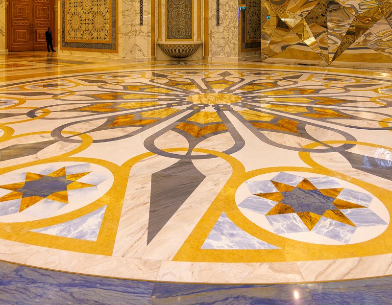 Decorated Floor of the Great Hall, Qasr Al Watan, Abu Dhabi, UAE | Qasr Al Watan - Abu Dhabi, United Arab Emirates (UAE) (IMG_1081.jpg)