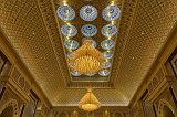 Ceiling and Chandeliers, The Great Hall, Qasr Al Watan, Abu Dhabi, UAE